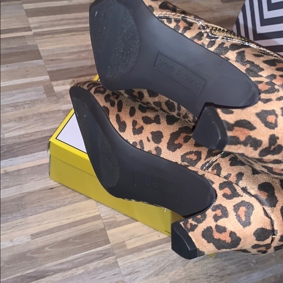 Seven dials leopard print ankle booties - Picture 5 of 6